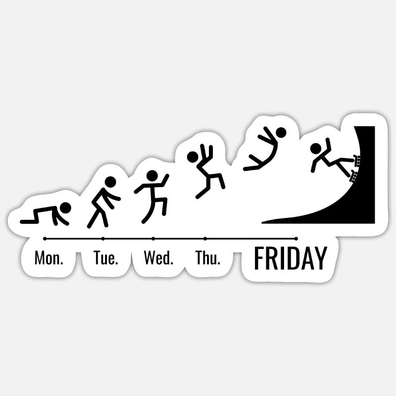 Inline-Skating Rollerskates Wochenende-Skater Sticker Größe S (10 x 10 cm)