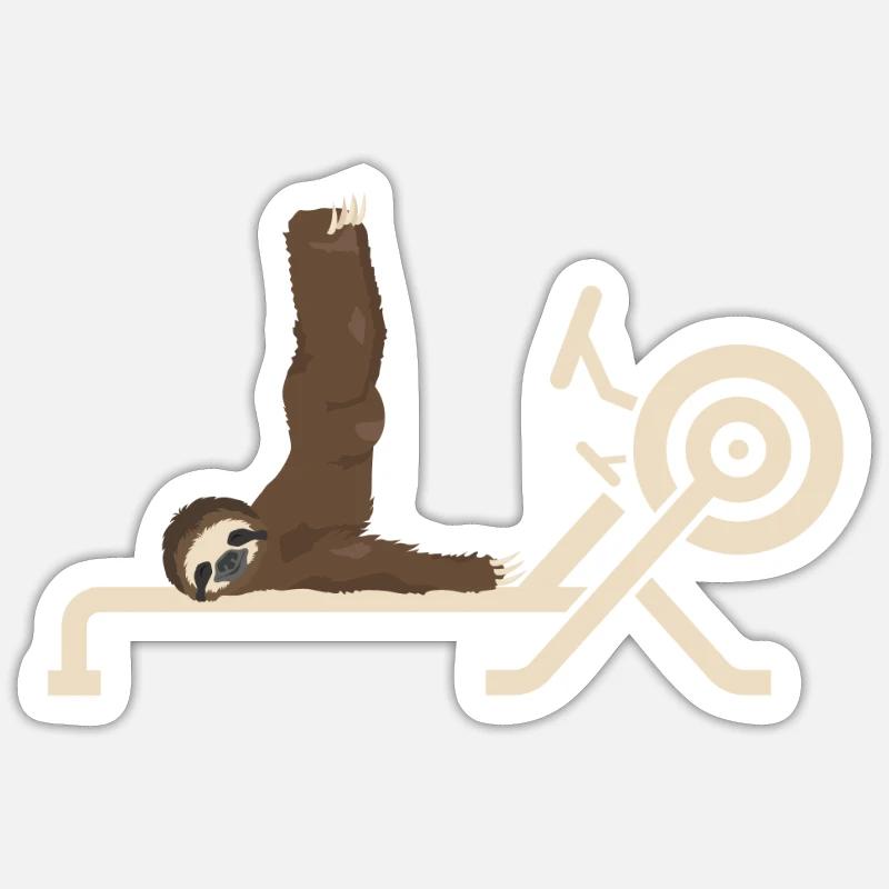 Erg Ergometer And Rowing Exercise Machine Rowing Sticker Größe S (10 x 10 cm)