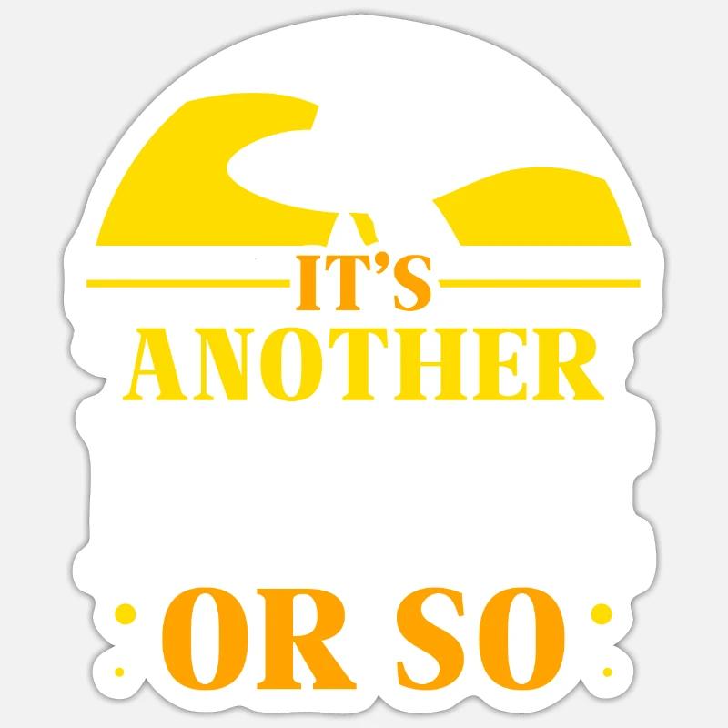 Eine Weitere Meile Oder So Halbe Meile Wanderung Sticker Größe S (10 x 10 cm)