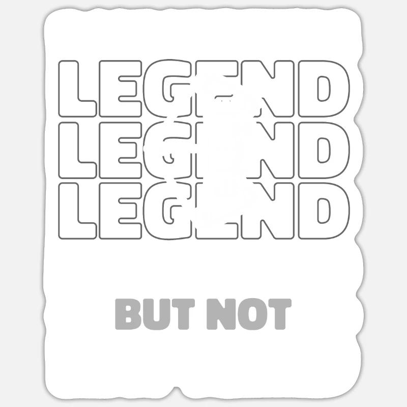 Bogenjagd Bogenjäger Im Ruhestand - Sticker Größe S (10 x 10 cm) - Mattweiß