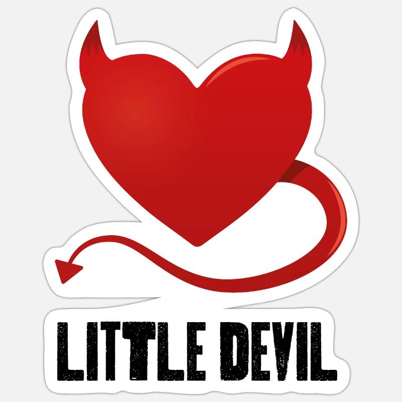 Little Devil Sticker size S (10 x 10 cm)