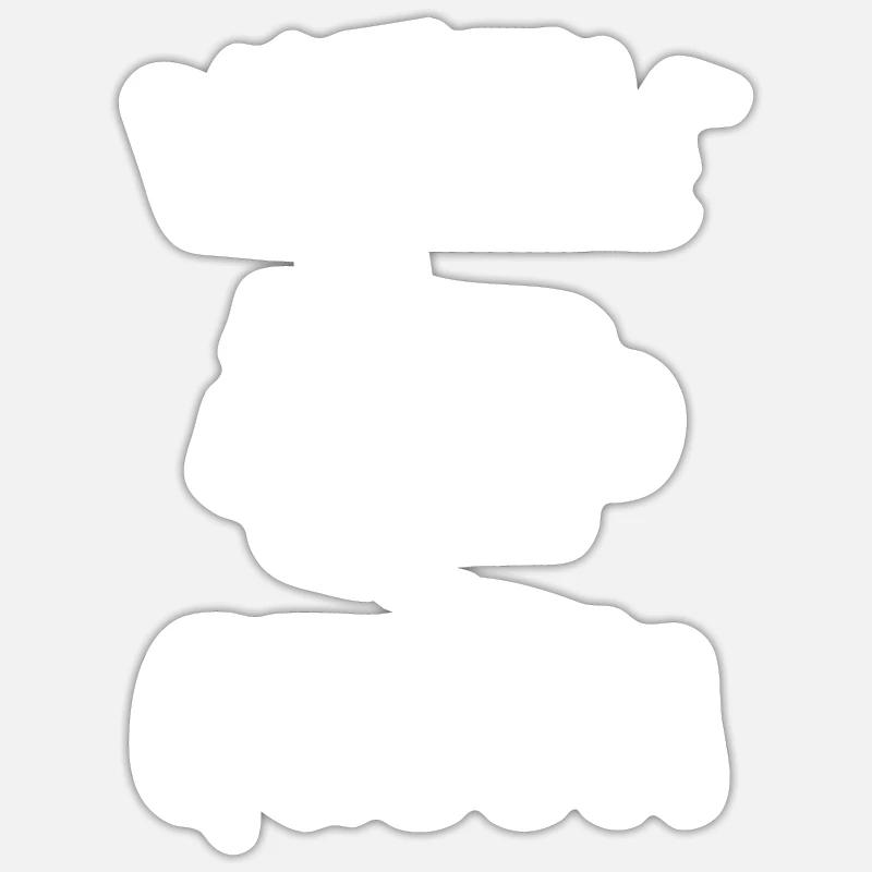 Puzzle Queen - Je passe devant mon heure de coucher Sticker taille S (10 x 10 cm)