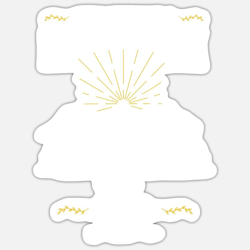 Dogue de Bordeaux - Sticker taille S (10 x 10 cm) - blanc mat