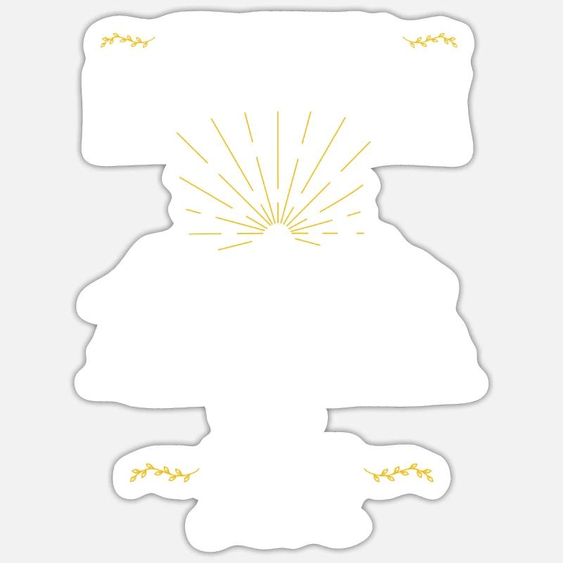 Dogue de Bordeaux - Sticker taille S (10 x 10 cm) - blanc mat