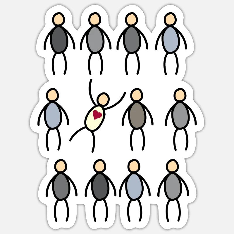 Sticker size S (10 x 10 cm) - 