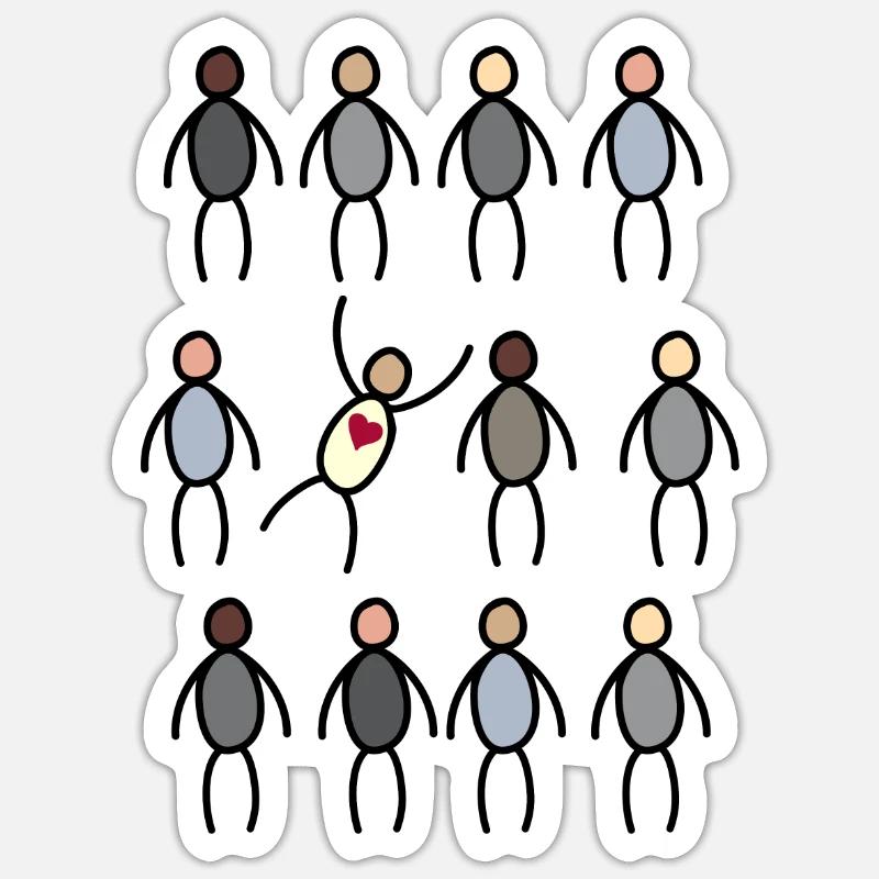 Sticker size S (10 x 10 cm) - 