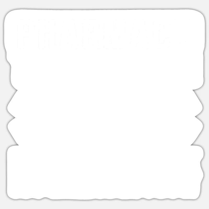 Pharmacy Technician CPhT Certified Pharmacy Pha Sticker size S (10 x 10 cm)