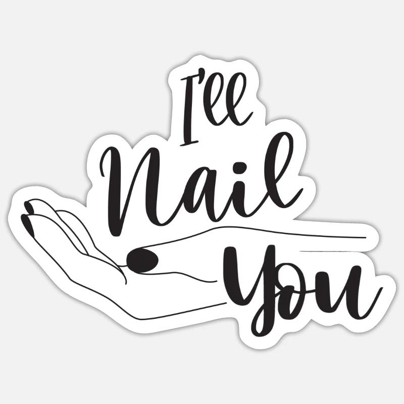 Sticker Größe S (10 x 10 cm) - 