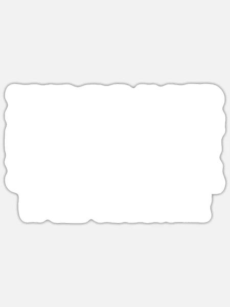 Englisch ist wichtig, aber Engineering ist ein cooles Wortspiel - Sticker Größe S (10 x 10 cm) - Mattweiß