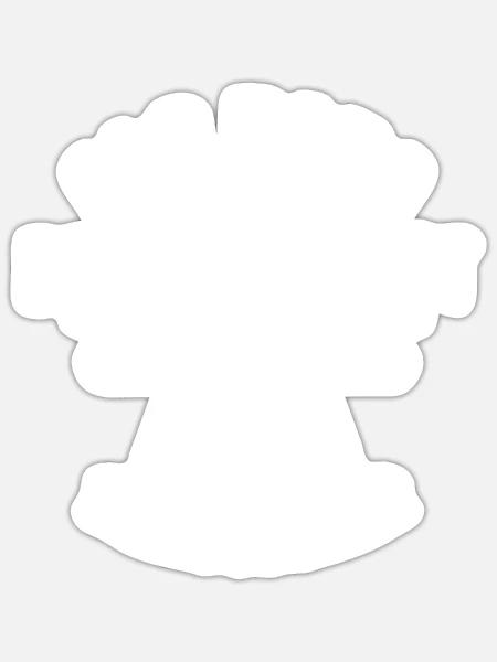 Drohnenpilot - Als Papa geliebt als Drohnenpilot v - Sticker Größe S (10 x 10 cm) - Mattweiß