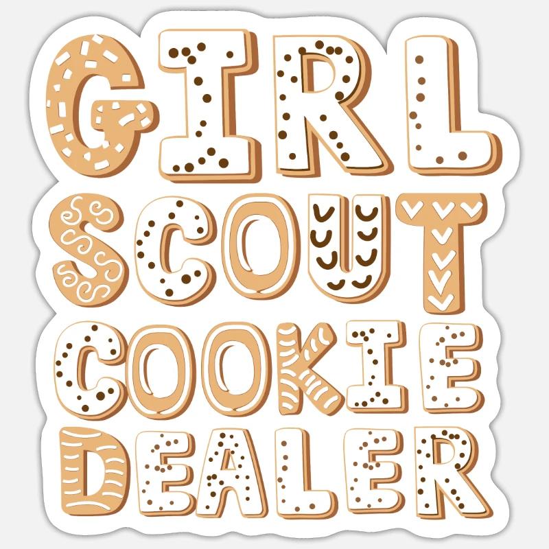 Scout Bakery Scouting Marchand de biscuits Sticker taille S (10 x 10 cm)