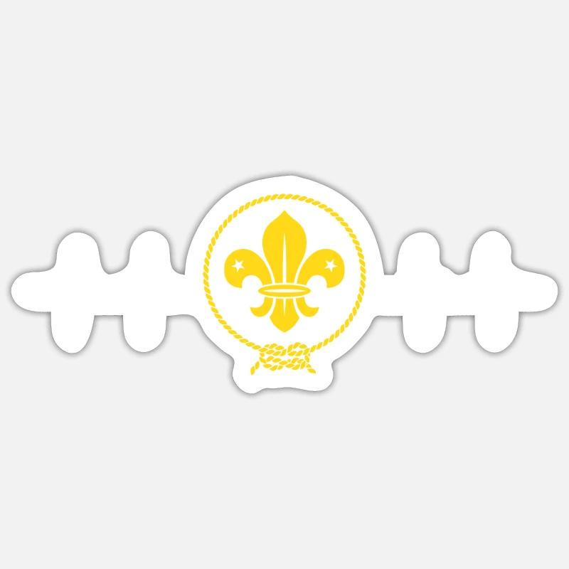 Scout Bakery Scouting Marchand de biscuits Sticker taille S (10 x 10 cm)