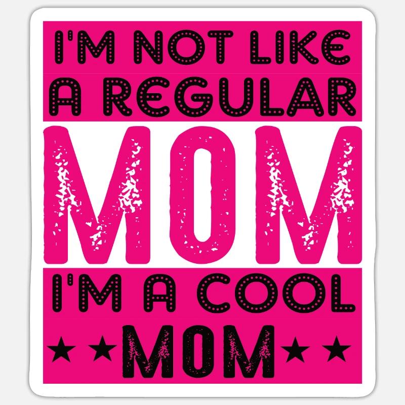 Mutter Ehefrau Boss Muttertag Beste Mama Frau Chef Sticker Größe S (10 x 10 cm)