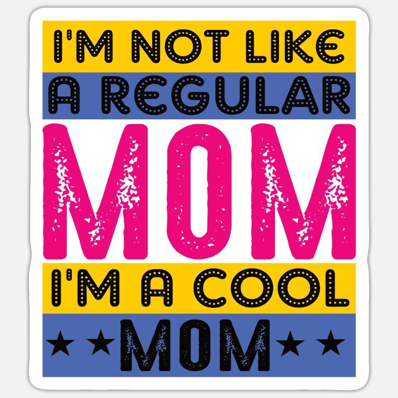 Mutter Ehefrau Boss Muttertag Beste Mama Frau Chef Sticker Größe S (10 x 10 cm)