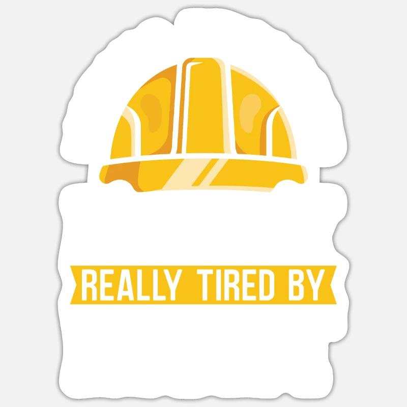 Engineer Safety helmet Mining engineer Sticker size S (10 x 10 cm)