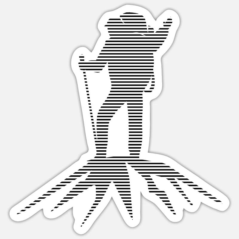 Sticker Größe S (10 x 10 cm) - 