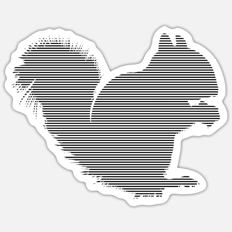 Sticker taille S (10 x 10 cm) - 