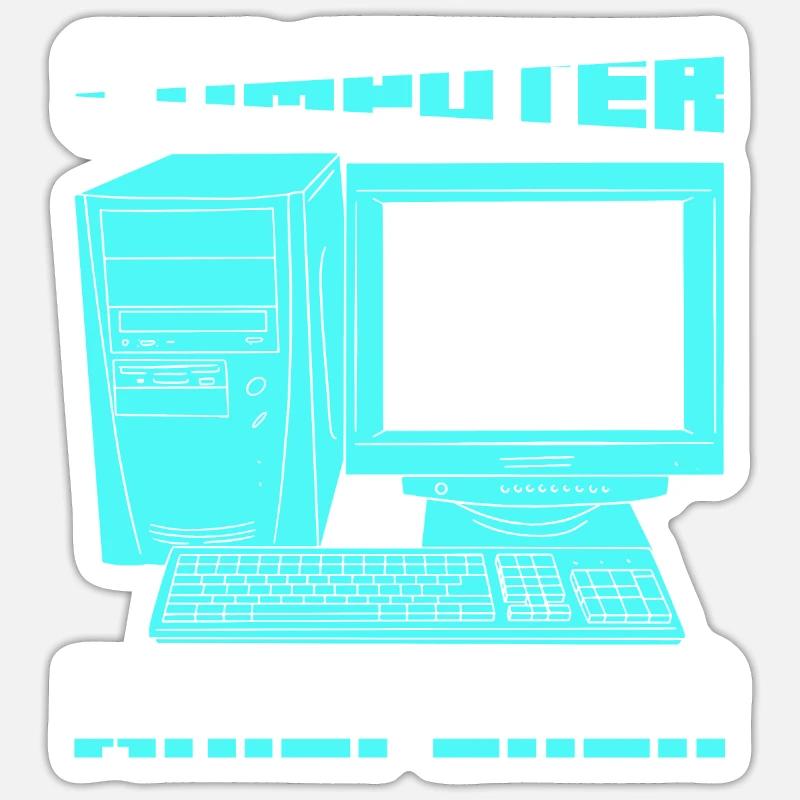 Computer Whisperer Software Coding Sticker Größe S (10 x 10 cm)
