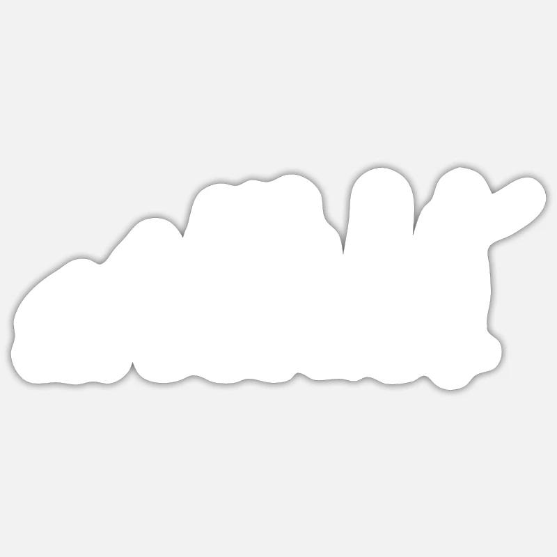 Engineer Evolution Funny Mechanical Engineering - Sticker size S (10 x 10 cm) - white matte