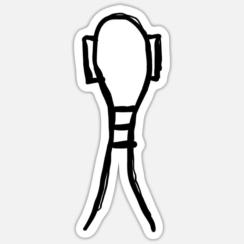 Sticker taille S (10 x 10 cm) - 