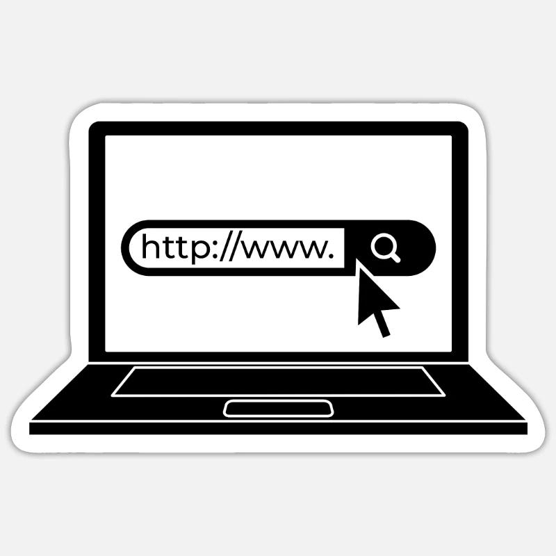 Web Developer Web Development Sticker size S (10 x 10 cm)