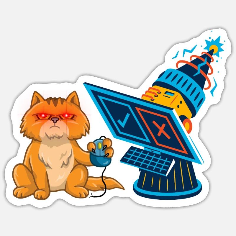 Sticker size S (10 x 10 cm) - 