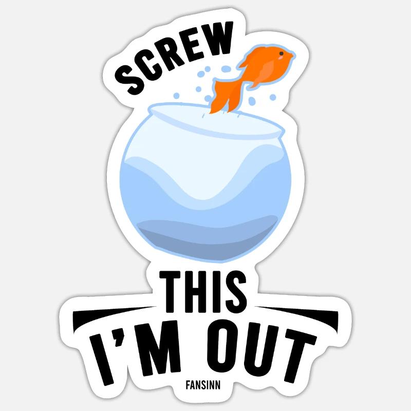 Sticker Größe S (10 x 10 cm) - 