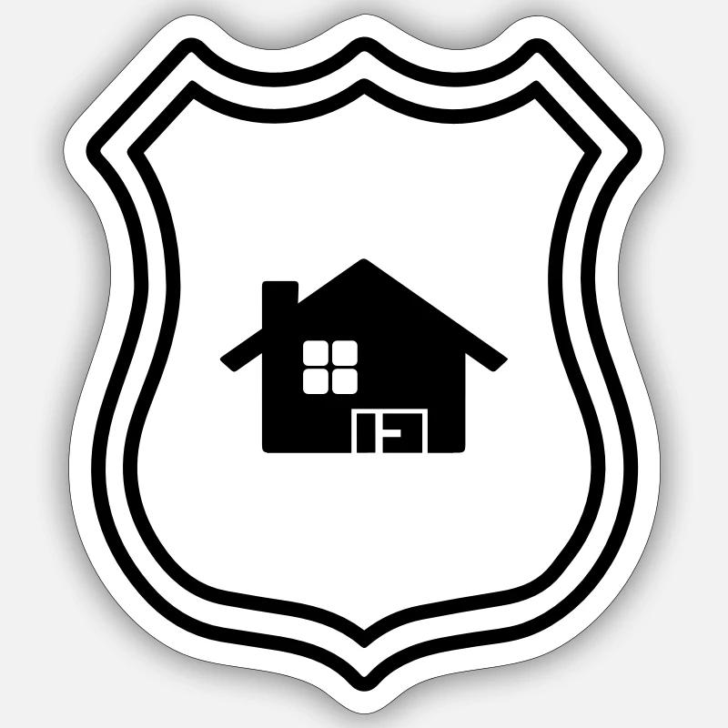 Sticker Größe S (10 x 10 cm) - 