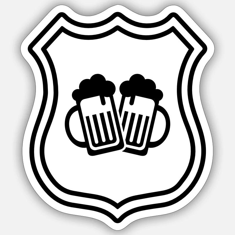Sticker Größe S (10 x 10 cm) - 