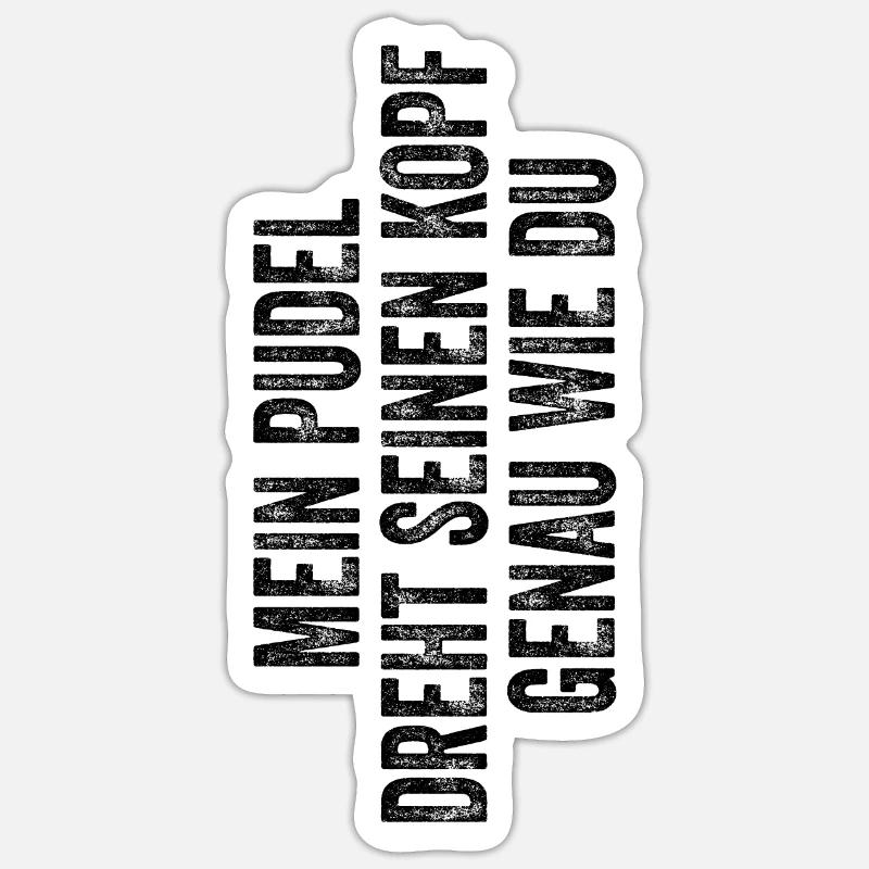 Sticker Größe S (10 x 10 cm) - 