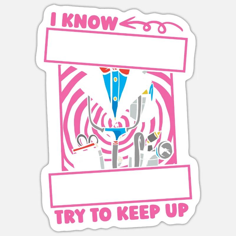 Sticker size S (10 x 10 cm) - 