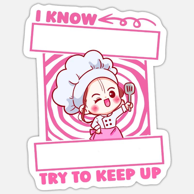 Sticker taille S (10 x 10 cm) - 