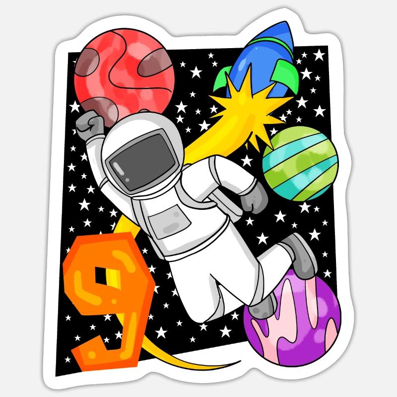 Sticker taille S (10 x 10 cm) - 