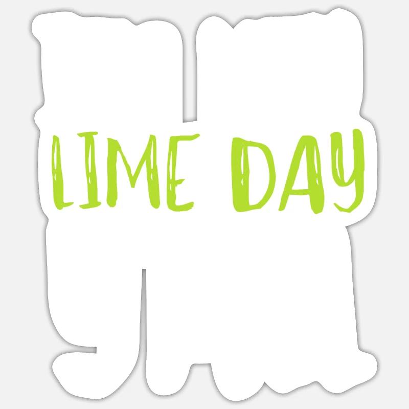 Key Lime Pie Lemon Tart Dessert Sticker size S (10 x 10 cm)