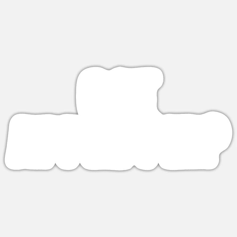 Apple pie - Sticker size S (10 x 10 cm) - white matte