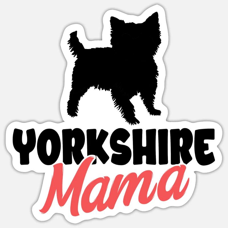 Yorkshire Terrier Sticker size S (10 x 10 cm)