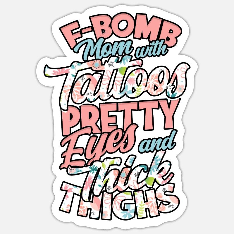 thick thick thighs thick thighs thighs Sticker size S (10 x 10 cm)