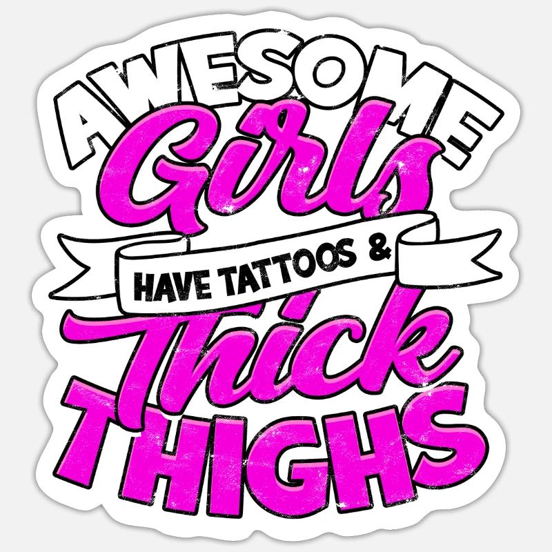 Dick Thick Thighs Thick Thighs Thighs Sticker size S (10 x 10 cm)