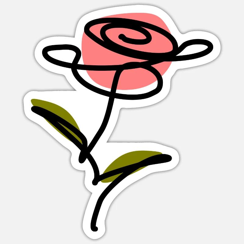 Muttertags Geschenk Mutter Muttertag Geschenkidee  - Sticker Größe S (10 x 10 cm) - Mattweiß