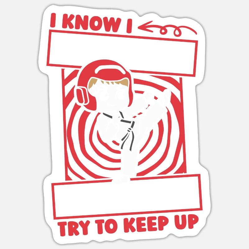 Sticker taille S (10 x 10 cm) -