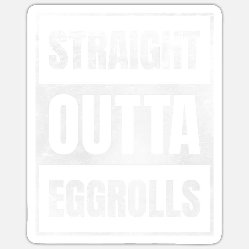 Spring Roll Gift Sticker size S (10 x 10 cm)