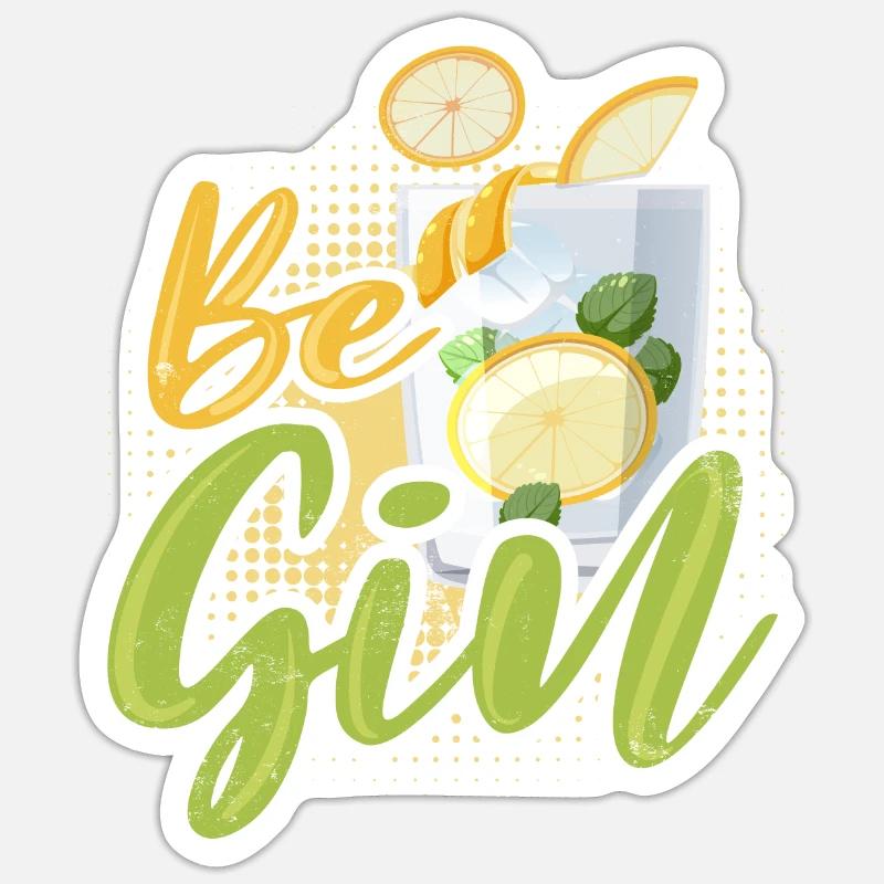 Commencer - Sticker taille S (10 x 10 cm) - blanc mat