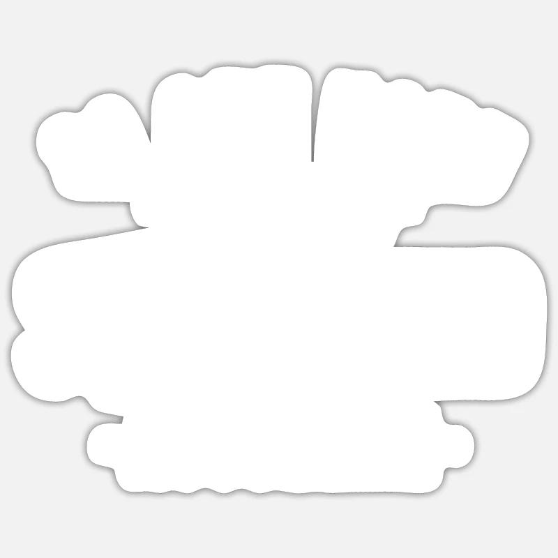 Siegfried Name Spruch Geschenk Vorname Siegfried - Sticker Größe S (10 x 10 cm) - Mattweiß