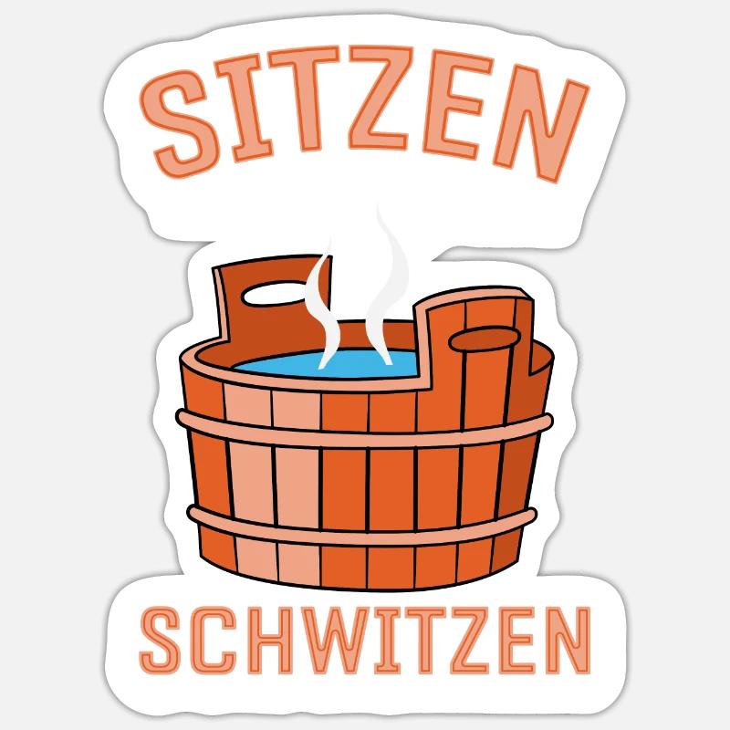 Sticker Größe S (10 x 10 cm) - 