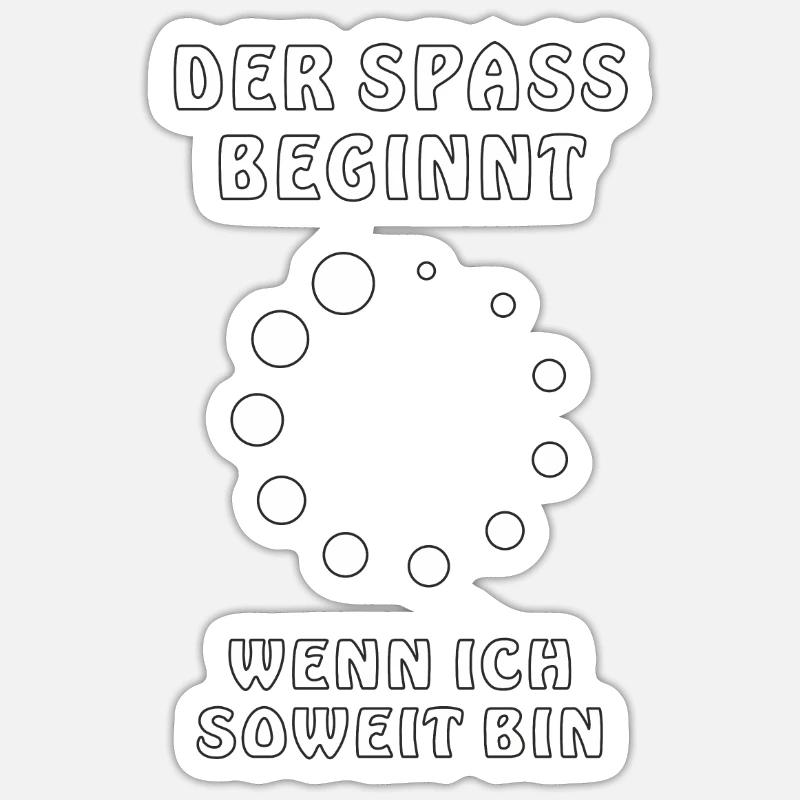 Sticker Größe S (10 x 10 cm) -