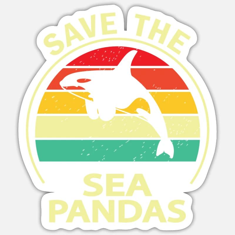 Orca Sticker size S (10 x 10 cm)