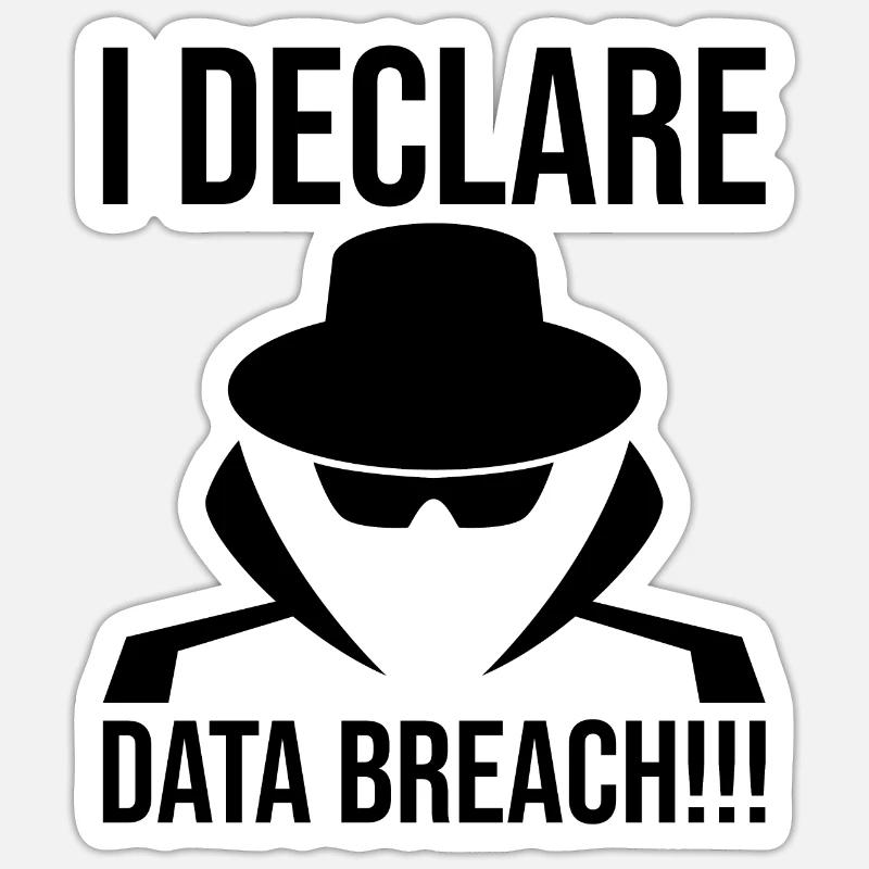 Cybersecurity Computer Security Cybersecurity - Sticker size S (10 x 10 cm) - white matte