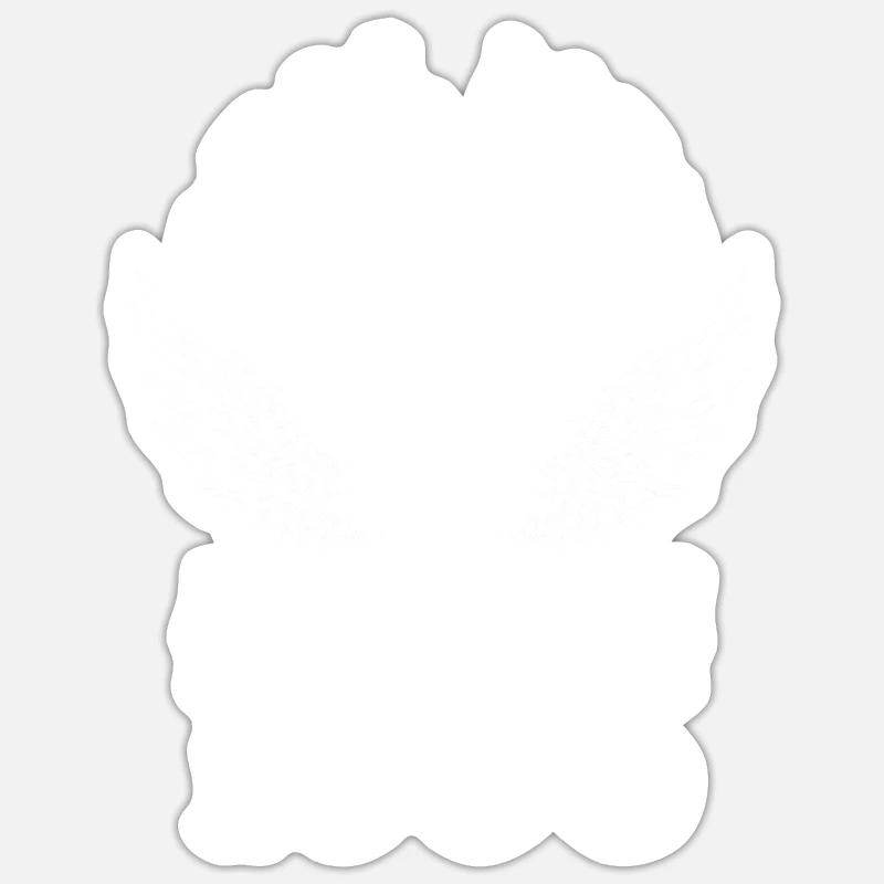 Geburtstag 1996 Echte Männer sind 1996 geboren - Sticker Größe S (10 x 10 cm) - Mattweiß