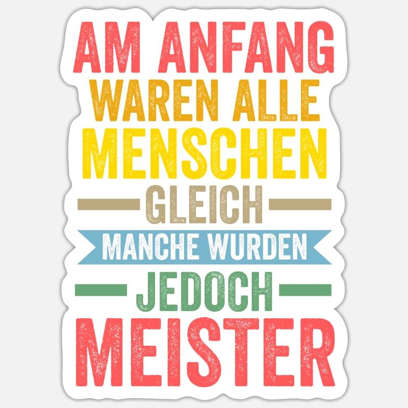 Sticker Größe S (10 x 10 cm) - 