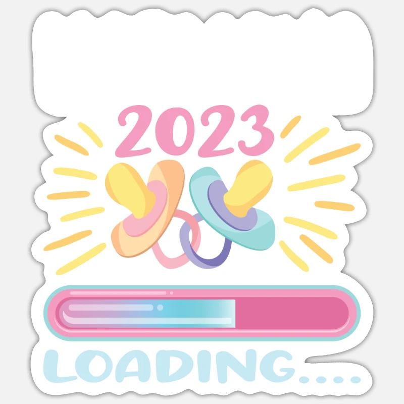 Hermana 2023 - Sticker taille S (10 x 10 cm) - blanc mat